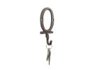 Cast Iron Letter O Alphabet Wall Hook 6"