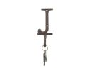 Cast Iron Letter J Alphabet Wall Hook 6"