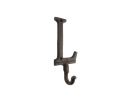 Cast Iron Letter L Alphabet Wall Hook 6"