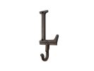 Cast Iron Letter L Alphabet Wall Hook 6"