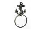 Cast Iron Anchor Towel Holder 8.5"
