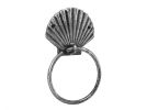 Cast Iron Seashell Towel Holder 8.5"