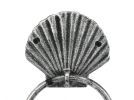 Cast Iron Seashell Towel Holder 8.5"
