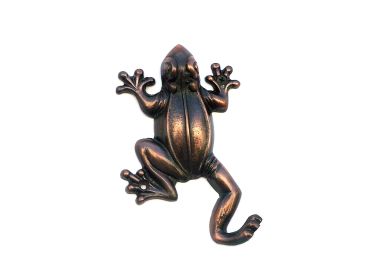 Decorative Frog Hook 6" (Finish: Antique Copper)