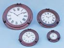 Deluxe Class Decorative Ship's Porthole Clock
