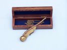 Boatswain (Bosun) Whistle 5" w/ Rosewood Box