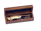 Boatswain (Bosun) Whistle 5" w/ Rosewood Box