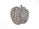 Cast Iron Apple Kitchen Trivet 6"