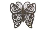 Cast Iron Butterfly Trivet 8"