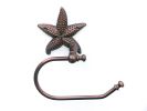 Cast Iron Starfish Hand Towel Holder 10"