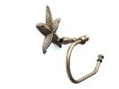 Cast Iron Starfish Hand Towel Holder 10"