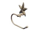 Cast Iron Starfish Hand Towel Holder 10"