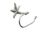 Cast Iron Starfish Hand Towel Holder 10"