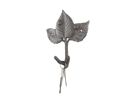 Cast Iron Birch Tree Leaves Decorative Metal Tree Branch Hooks 6.5"