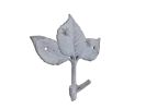 Cast Iron Birch Tree Leaves Decorative Metal Tree Branch Hooks 6.5"