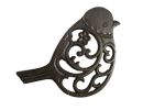 Cast Iron Bird Trivet 8"