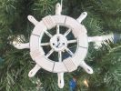 Decorative Ship Wheel With Anchor Christmas Tree Ornament
