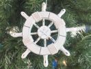 Decorative Ship Wheel With Starfish Christmas Tree Ornament
