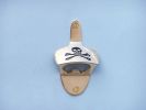 Pirate Skull and Crossbones Wall Mounted Bottle Opener 3.5"