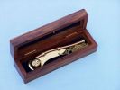 Boatswain (Bosun) Whistle 5" w/ Rosewood Box