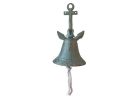 Cast Iron Hanging Anchor Bell 8"