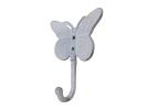 Cast Iron Butterly Decorative Metal Wall Hook 5"