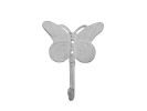 Cast Iron Butterly Decorative Metal Wall Hook 5"