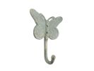 Cast Iron Butterly Decorative Metal Wall Hook 5"