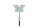 Cast Iron Butterly Decorative Metal Wall Hook 5"
