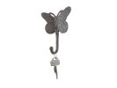 Cast Iron Butterly Decorative Metal Wall Hook 5"