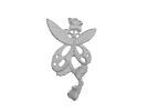 Cast Iron Butterfly on a Branch Decorative Metal Wall Hook 6.5"