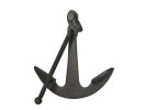 Cast Iron Anchor Paperweight 5"