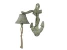 Cast Iron Wall Mounted Anchor Bell 8"