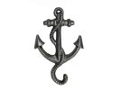Cast Iron Anchor with Rope Hook 5"