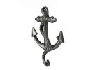 Cast Iron Anchor with Rope Hook 5"
