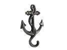 Cast Iron Anchor with Rope Hook 5"