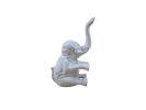 Cast Iron Elephant Metal Door Stop 8"