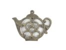 Cast Iron Round Teapot Trivet 8"