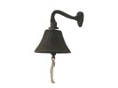 Cast Iron Hanging Ship's Bell 6"