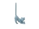 Cast Iron Cat Extra Toilet Paper Stand 10"