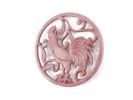 Cast Iron Rooster Trivet 8"