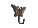 Cast Iron Butterfly Hook 6"