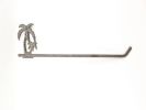 Cast Iron Palm Tree Wall Mounted Paper Towel Holder 17"