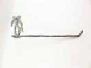 Cast Iron Palm Tree Wall Mounted Paper Towel Holder 17"