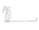 Cast Iron Palm Tree Wall Mounted Paper Towel Holder 17"