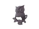 Cast Iron Owl Wall Mounted Bottle Opener 6"