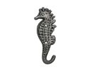 Cast Iron Seahorse Hook 5"
