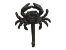 Cast Iron Wall Mounted Crab Hook 5"