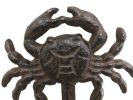 Cast Iron Wall Mounted Crab Hook 5"