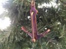 Admiralty Anchor Christmas Ornament 6"